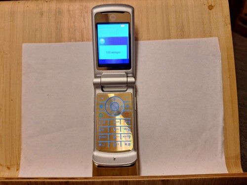 Handy motorola krzr - krzr, gold