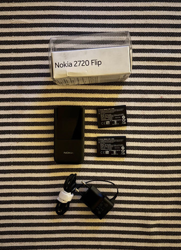 Handy nokia 2720 flip - handy, schwarz
