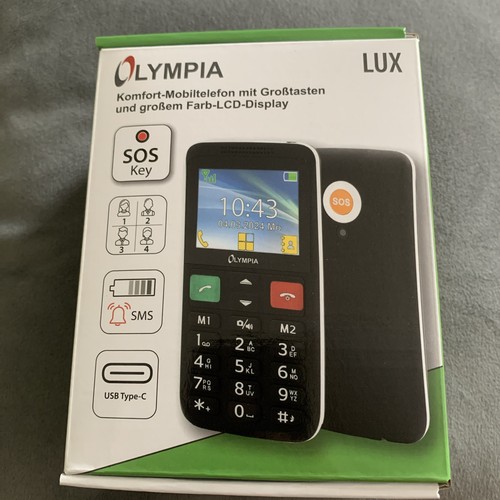 Senioren mobiltelefon lux - mobiltelefon,