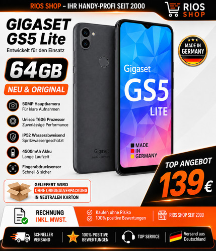 Handy gigaset gs5 lite - handy,
